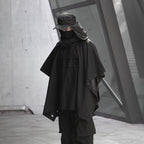 Dark Cloak Windproof Shawl Jacket for Outdoor Use