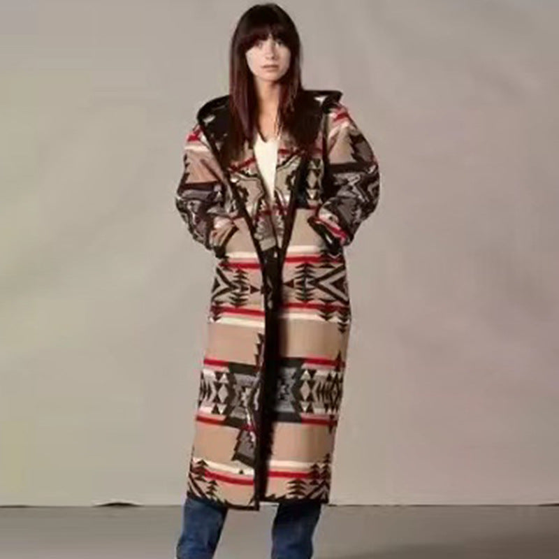 All-Matching Loose Long Windbreaker for Women