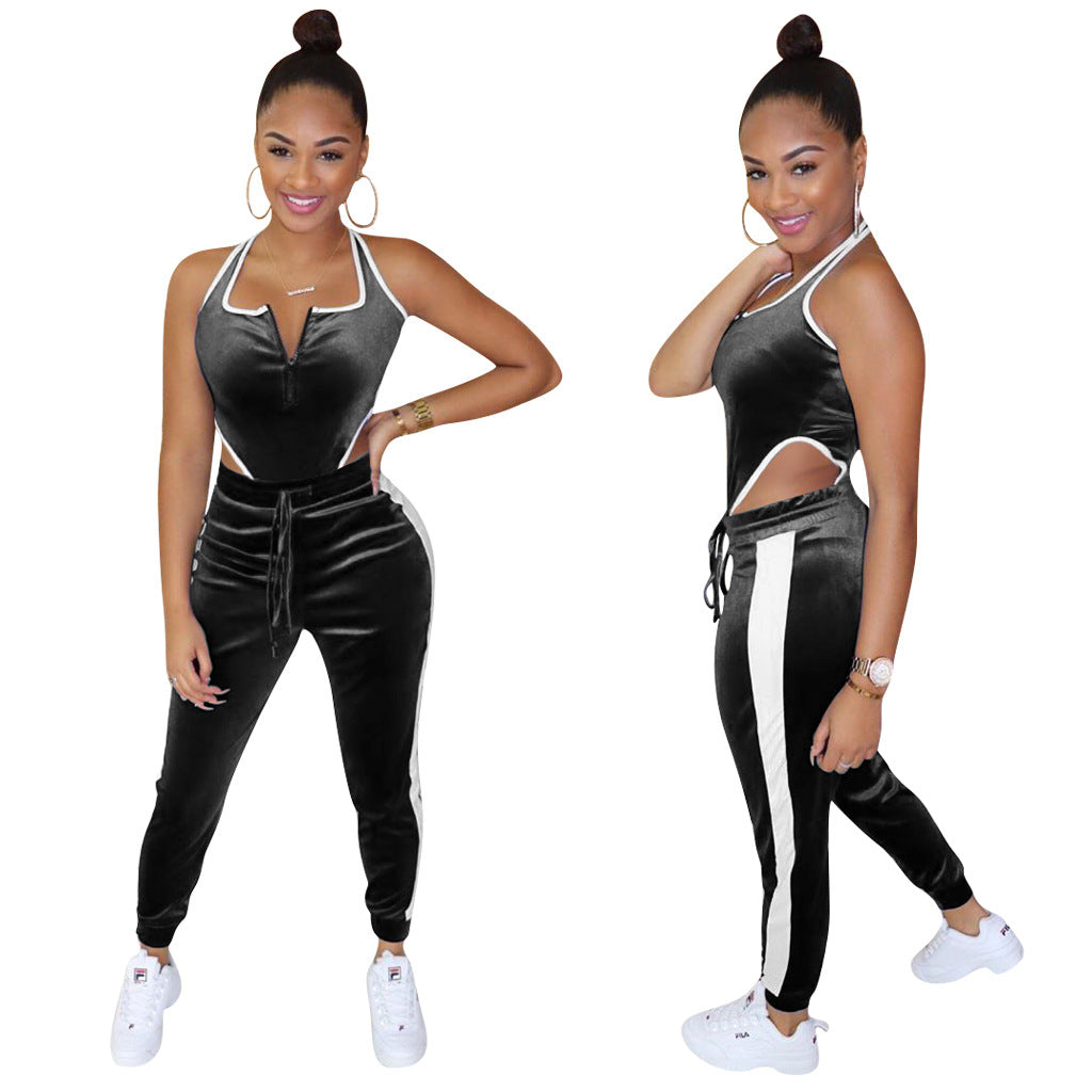 Velvet Bodysuit - Sexy and Stylish Overall