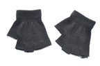 Children's Solid Color Warm Half-Finger Gloves