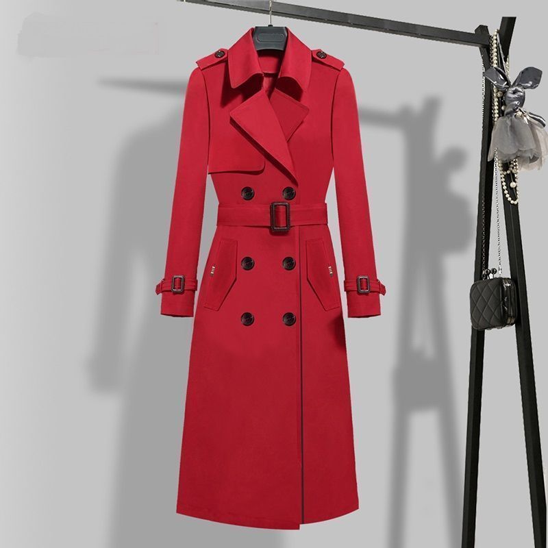 British Classic Medium Long Coat - High Quality Design