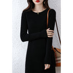 Women's Solid Color Woolen Sweater Fashion