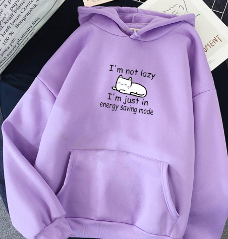 Long Sleeve Pullover - I Am Not A Woman | Streetwear