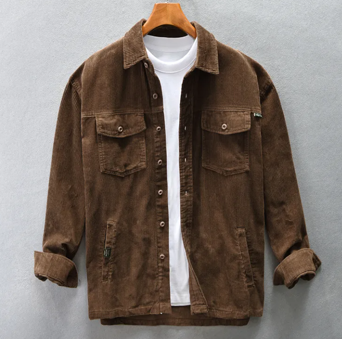 Men’s Loose-Fit Cotton Jacket