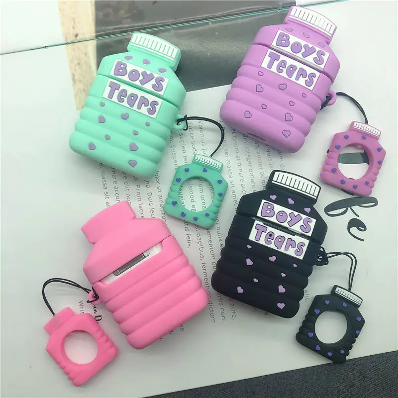 Creative Silicone Case for AirPods 1/2 - Universal Fit | Accessory