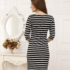 Sexy Midi Dress - Fashionable Trade Evening Gown