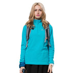 Women's Fleece Jacket for Autumn and Winter Outdoor Use