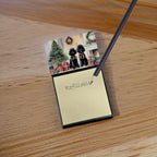 Poodle Cozy Christmas Sticky Note Holder