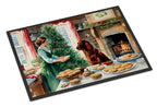 Irish Setter Christmas Cookies Doormat
