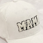 Corduroy Mama Ball Cap | Embroidered Cap