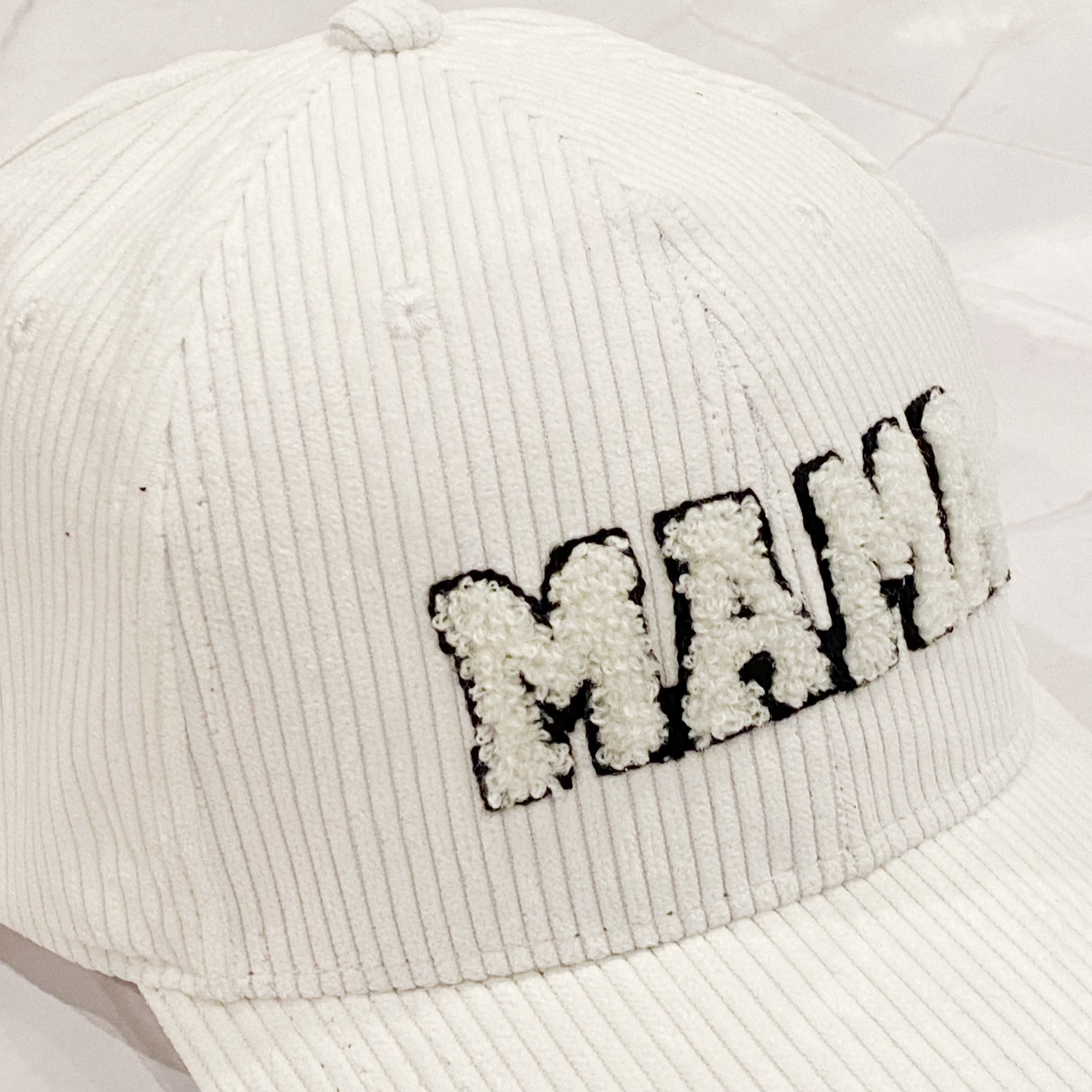 Corduroy Mama Ball Cap | Embroidered Cap