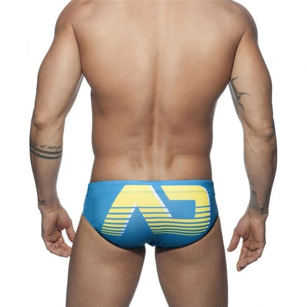 Men's Geometric Print Swim Briefs