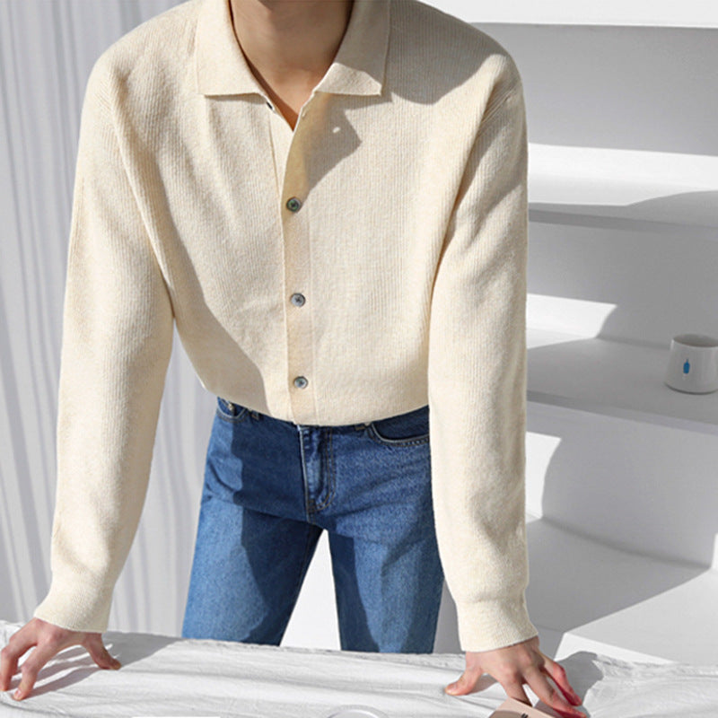 Men's Sweater Coat for Spring and Autumn