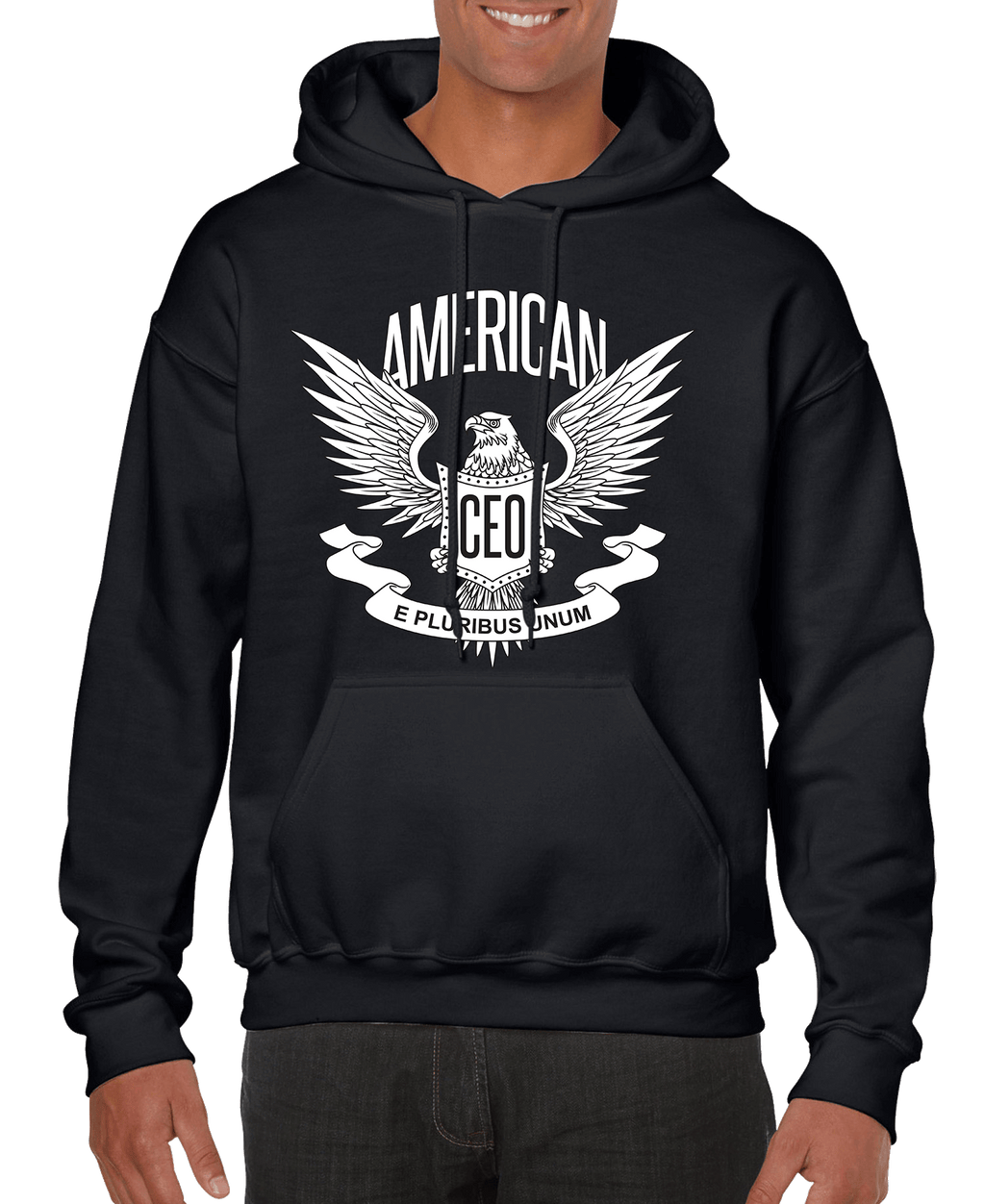 American CEO Patriotic Eagle Men’s Hoodie | Streetwear