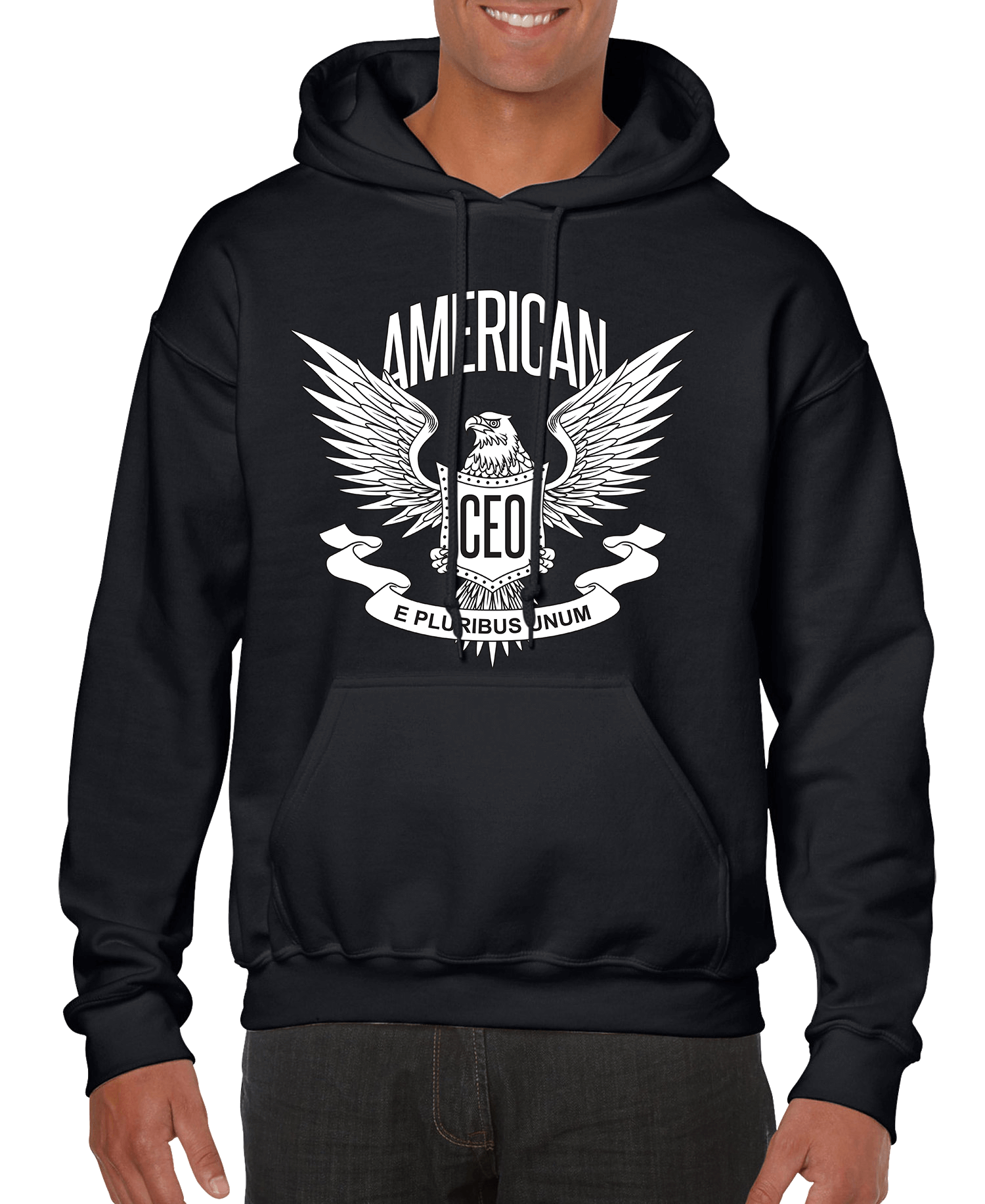 American CEO Patriotic Eagle Men’s Hoodie | Streetwear