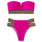 Women's Sexy Split Hollow Beach Bikini for Vacation