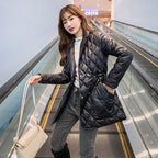 Autumn Winter Jacket with Waist Slimming Design