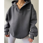 Autumn Harajuku Slim Fit Casual Printed Hoodie Tops | Streetwear