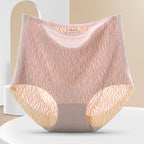 High-Waisted Seamless Shaping Panties with Cotton Crotch