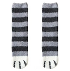 Women's Cat Paw Fleece Socks