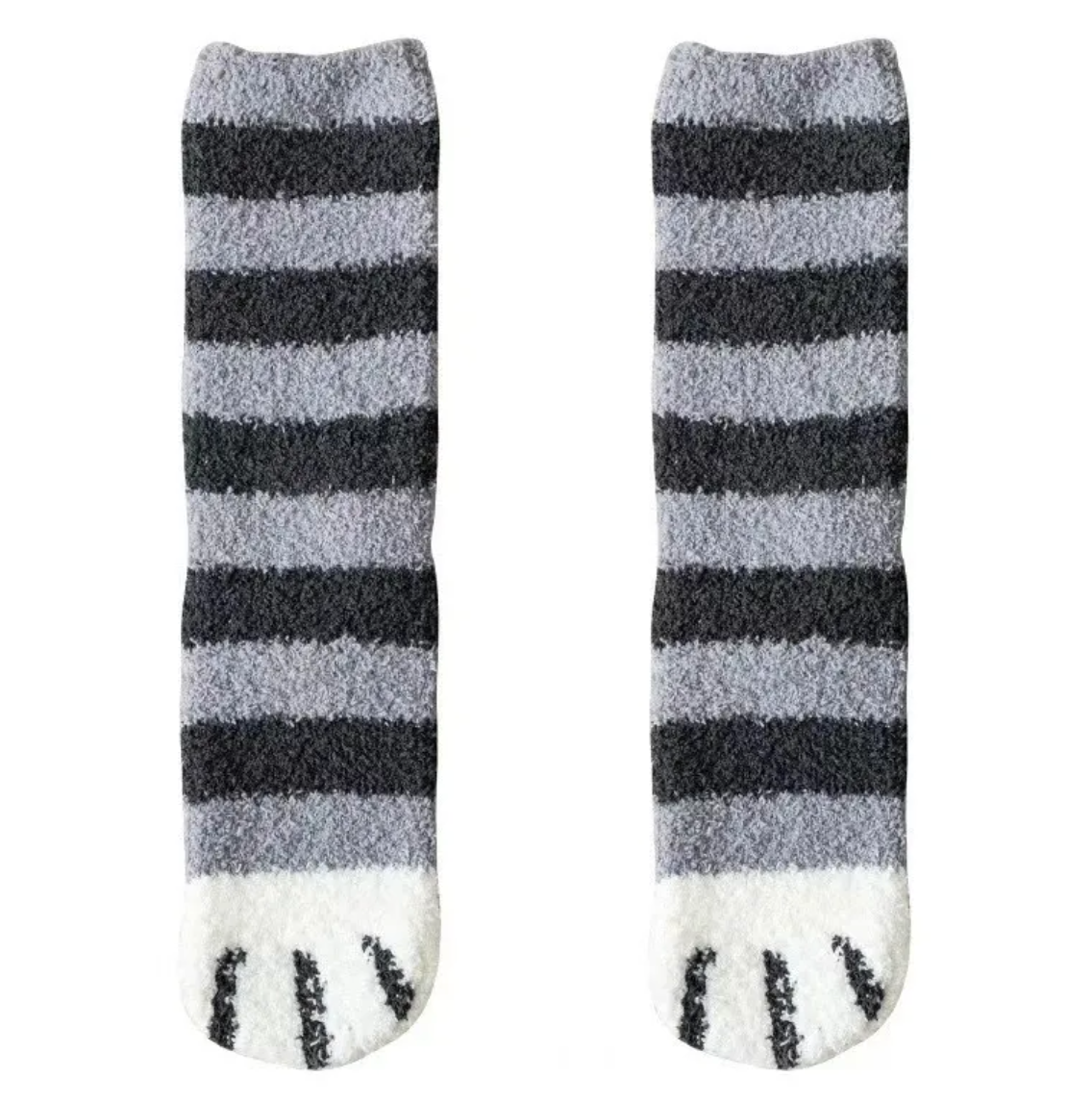 Women's Cat Paw Fleece Socks