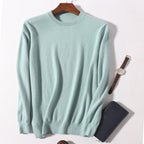 Men's Plus Size Slimming Casual Round Neck Sweater