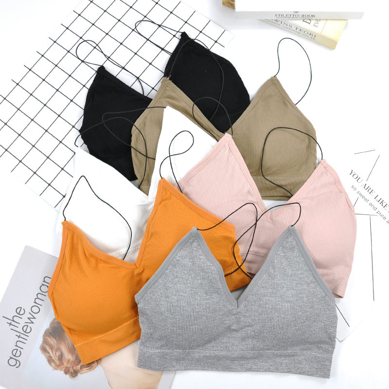 Ribbed Wireless Bralette
