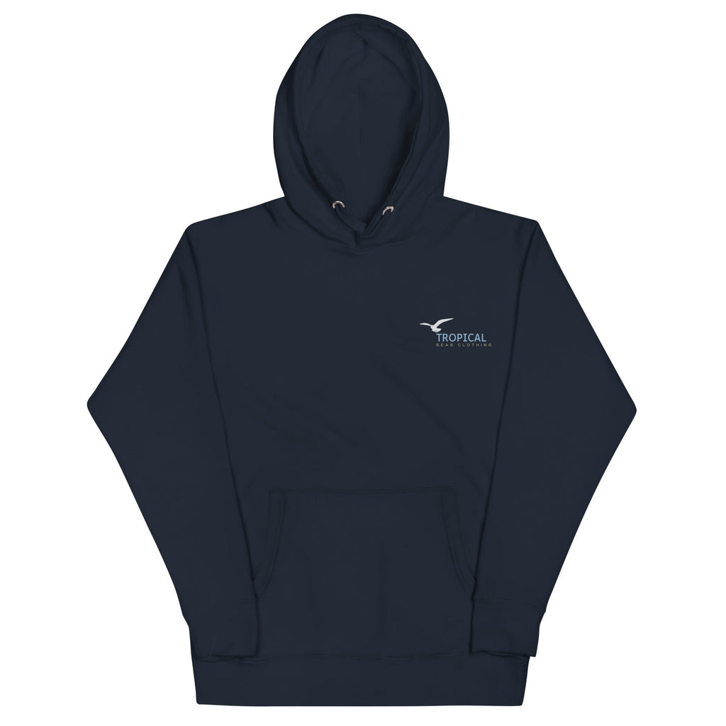 Unisex Seagull Shores Embroidered Hoodie | Streetwear