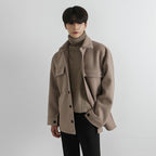 Trendy Thickened Short Woolen Coat