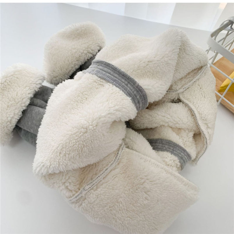 Warm Cotton Fleece Winter Pants for Kids (Ages 2-8)