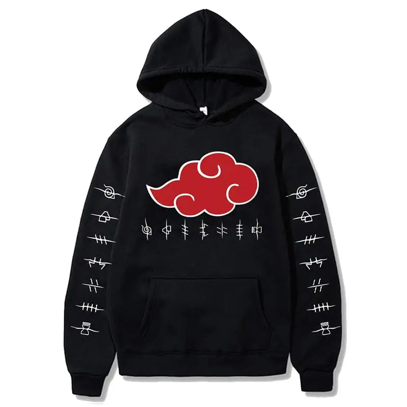 Akatsuki Cloud Hoodie Unisex Fashion Pullover Top | Streetwear