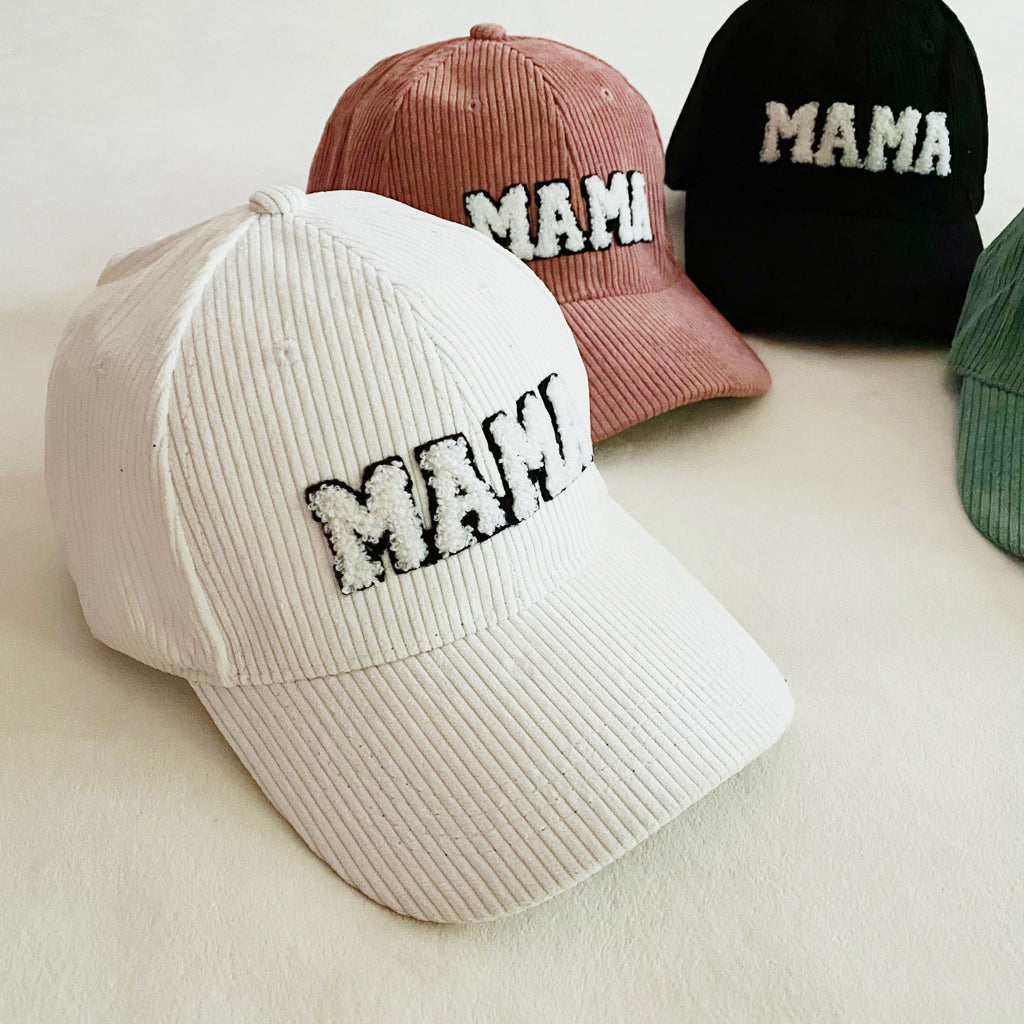 Corduroy Mama Ball Cap | Embroidered Cap