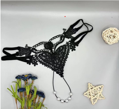 Plus Size Sexy Lingerie, Low Waist Lace Thong