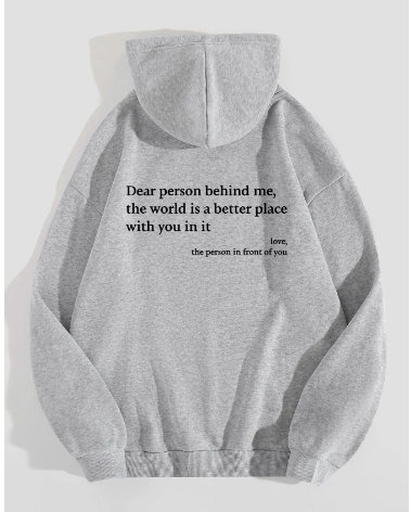 "You're Beautiful Hoodie - Women's Printed Fashion Wear" | Streetwear
