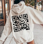 QR code hoodie | Streetwear