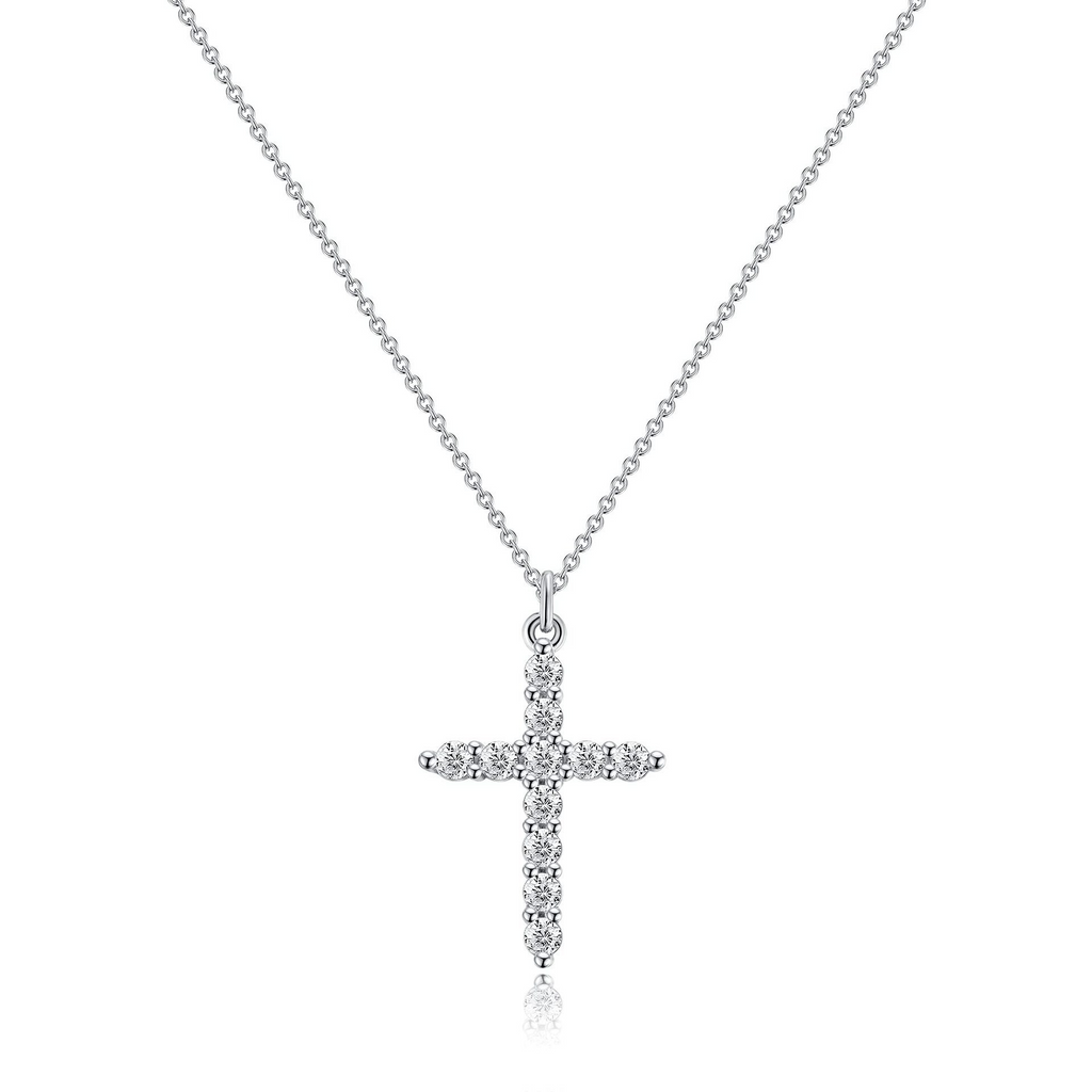 [Duplicate] Rotatable Cross Crown Necklace