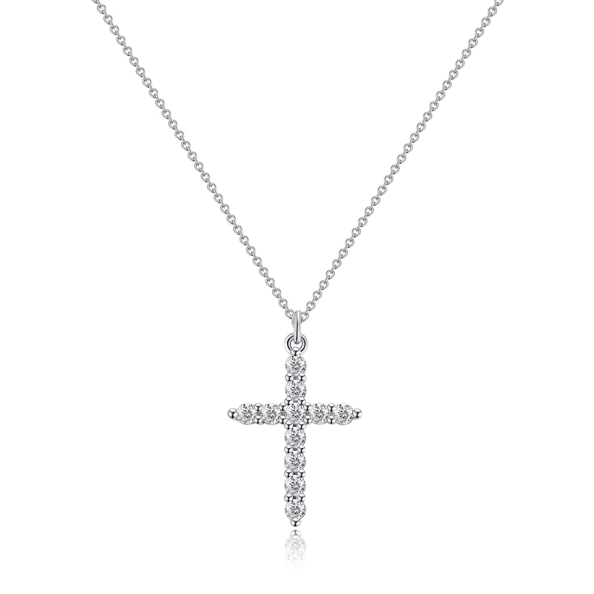 [Duplicate] Rotatable Cross Crown Necklace