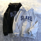 Fleece Hooded Sweatshirt for Women - Loose Fit Top | Streetwear
