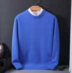 Men's Oversized Knit Round Neck Sweater