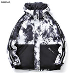 Men's Quilted Plush Thermal Winter Parka Jacket