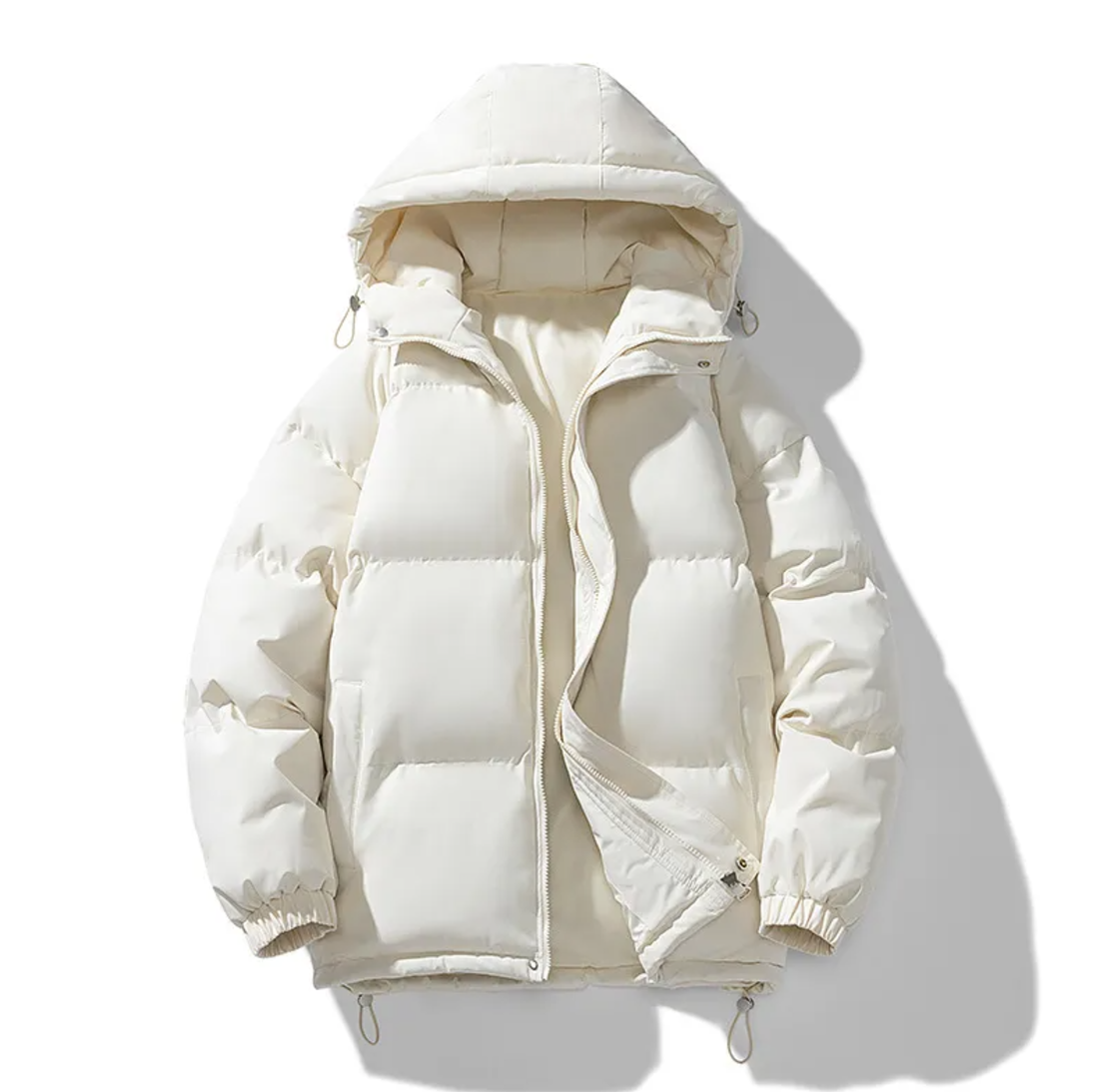 Men's Padded Hoodie Jacket | Streetwear