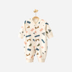 Baby Cotton Spring Autumn Pajamas Bodysuit for Infants