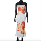 Women’s Summer Strapless Casual Dress
