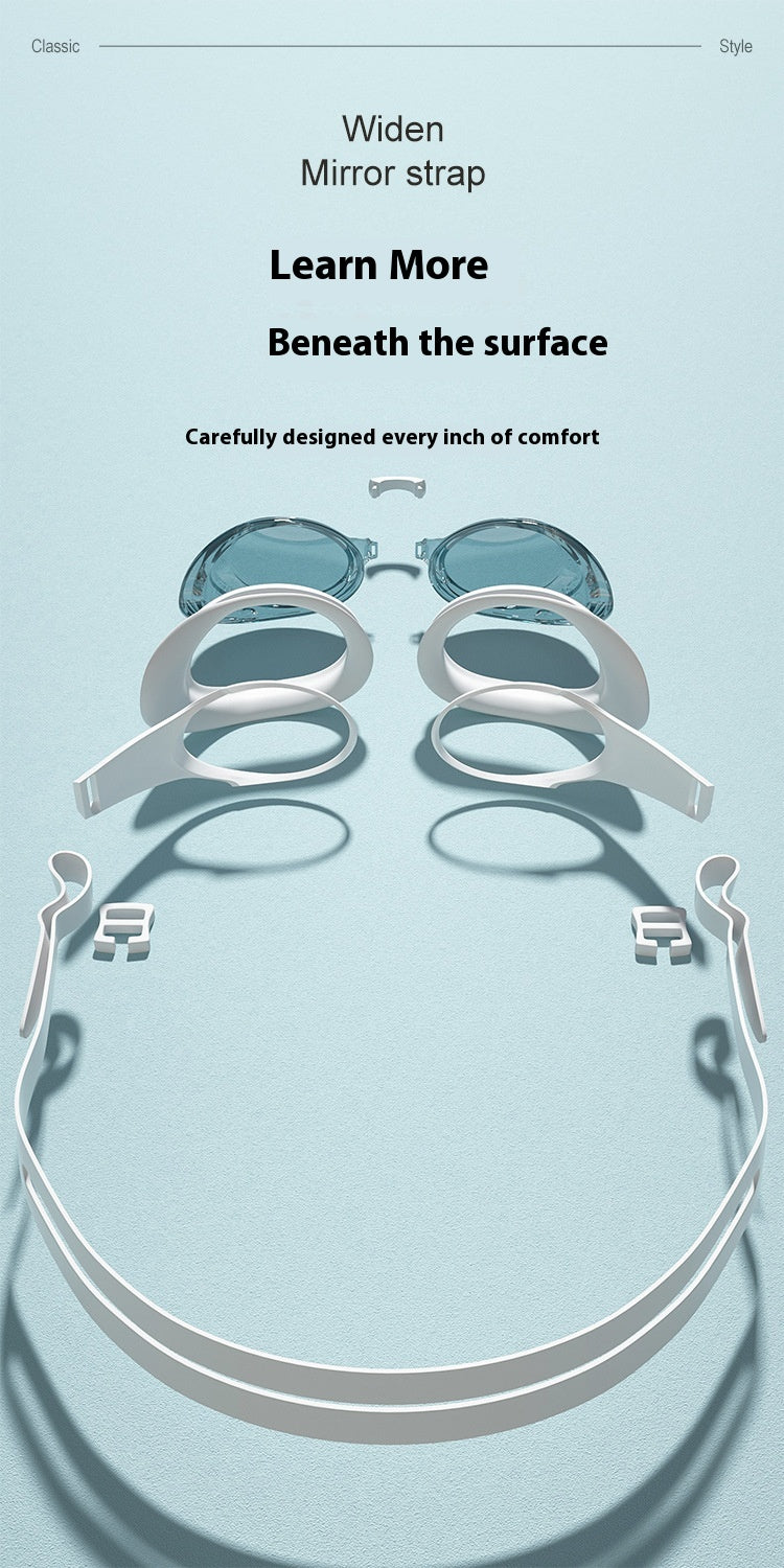Anti-Fog Waterproof Swim Goggles