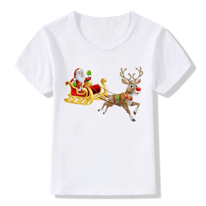 Adorable Christmas T-shirt for Festive Cheer | Streetwear