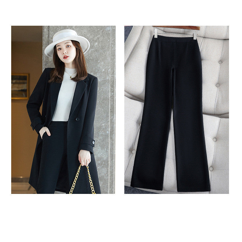 Women's Long Sleeved Suit Jacket & Trench Coat