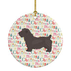 Glen of Imal #1 Merry Christmas Ceramic Ornament