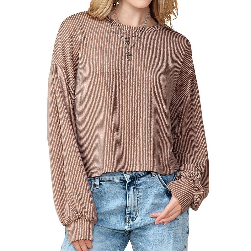 European American Leisure Drop-Shoulder Pullover | Streetwear