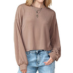 European American Leisure Drop-Shoulder Pullover | Streetwear