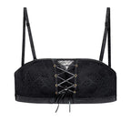 Invisible Strapless Lace Bra with No Underwire